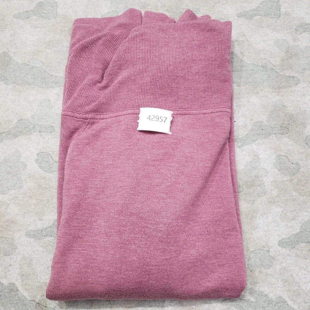 Athleta Sweater Womens Medium Purple‎ Pullover Long Sleeve